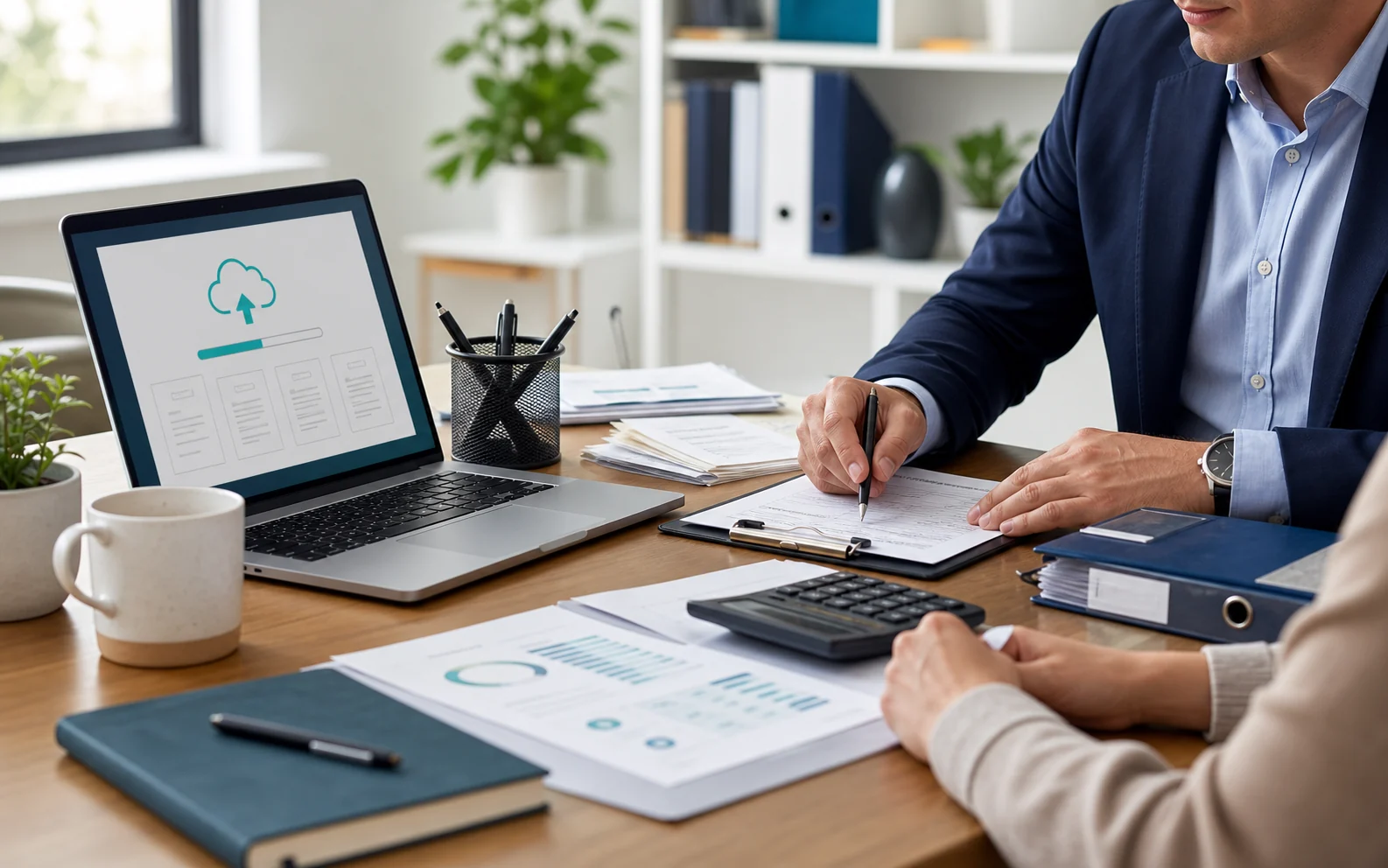 Tax preparation document workflow for Joliet, IL clients